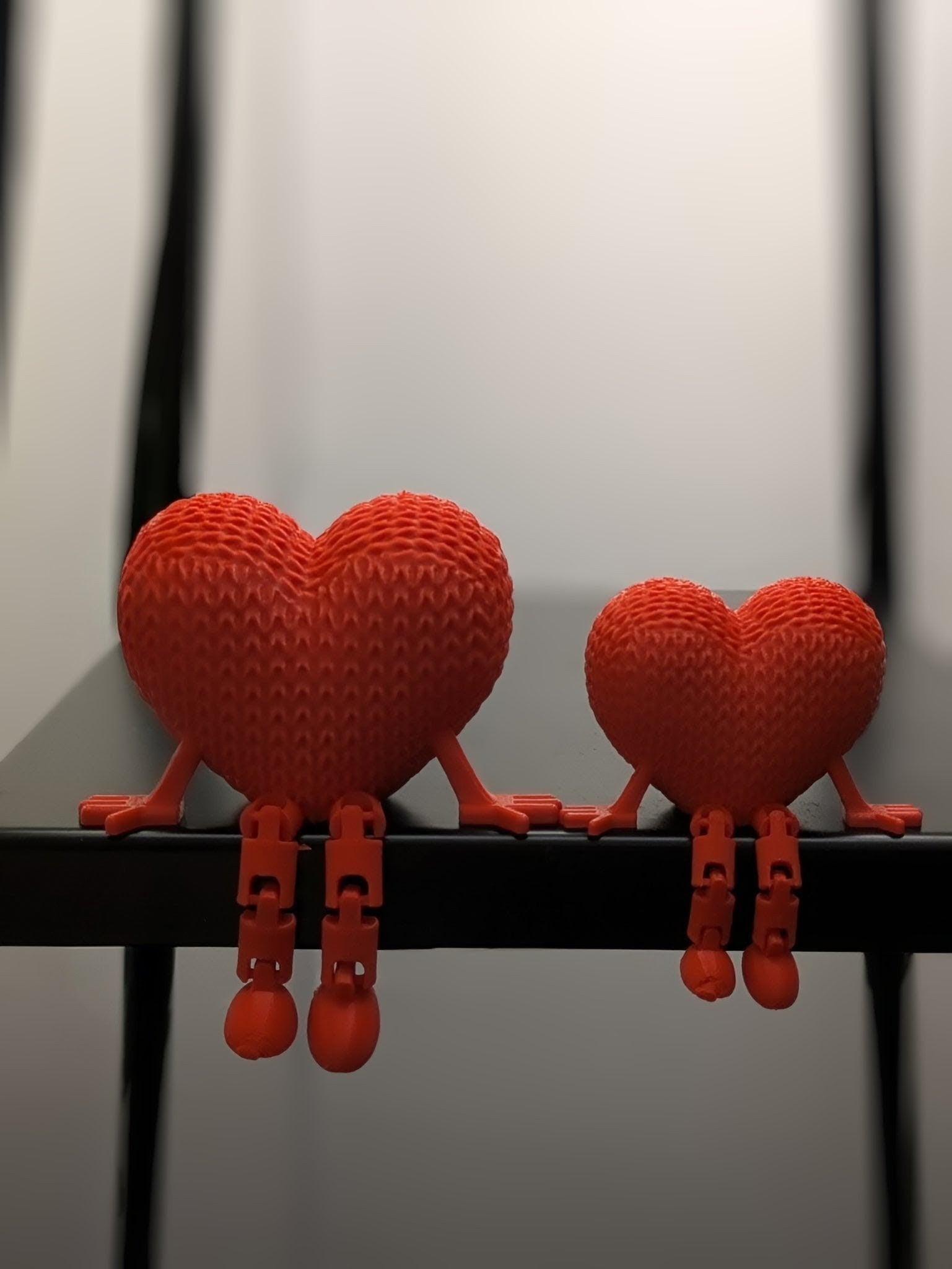 Cute 3D printed Desktop Heart
