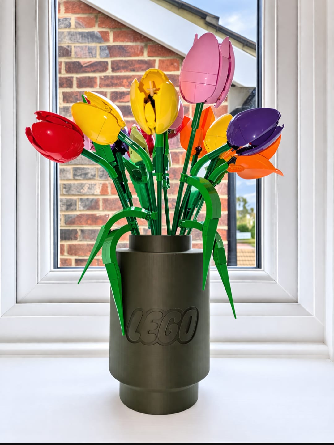 Lego Flower Vase