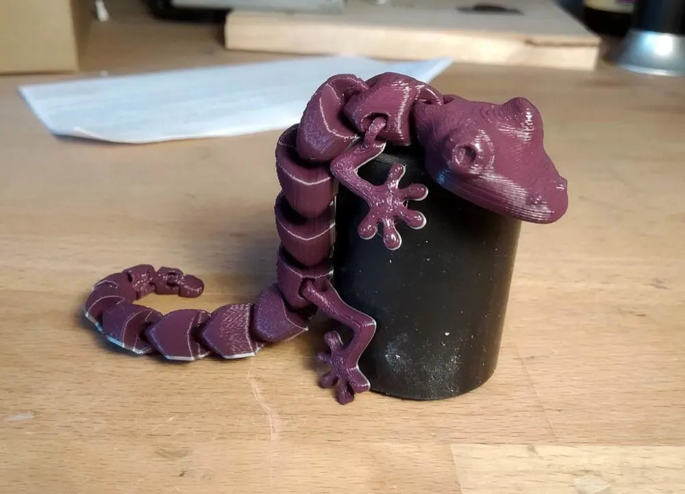 3D Printed Flexi Lizard