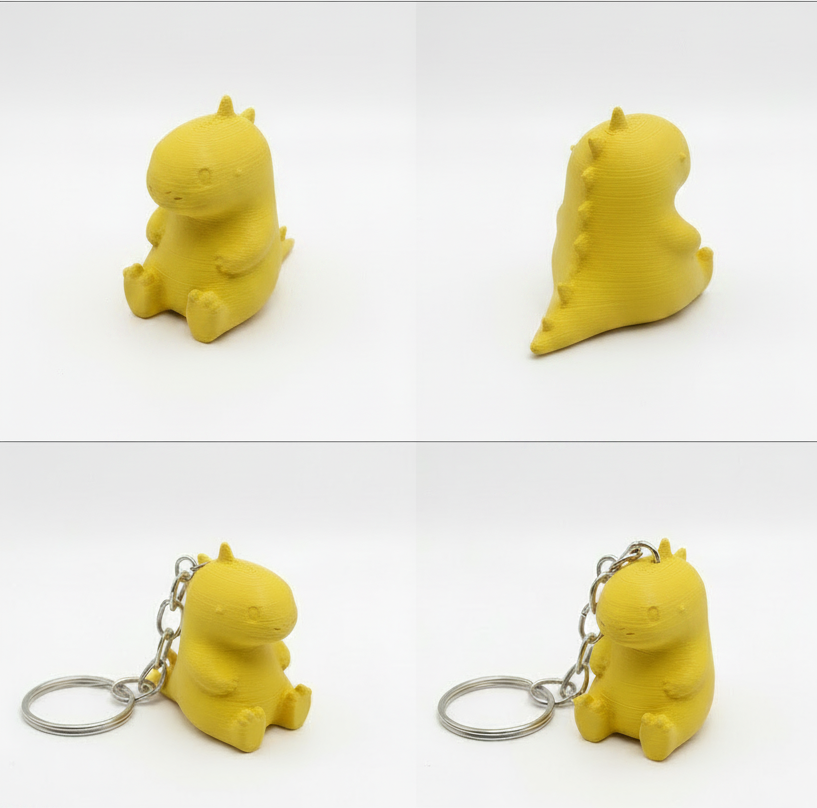 3D printed Mini Dino's
