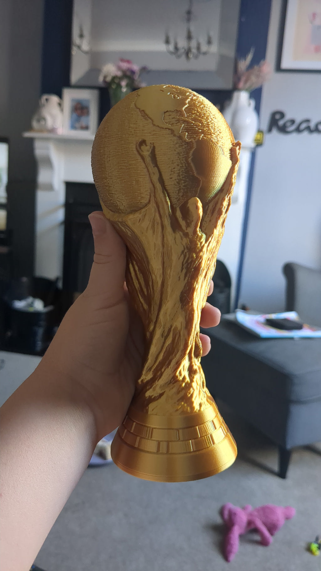 3D printed World Cup Trophy