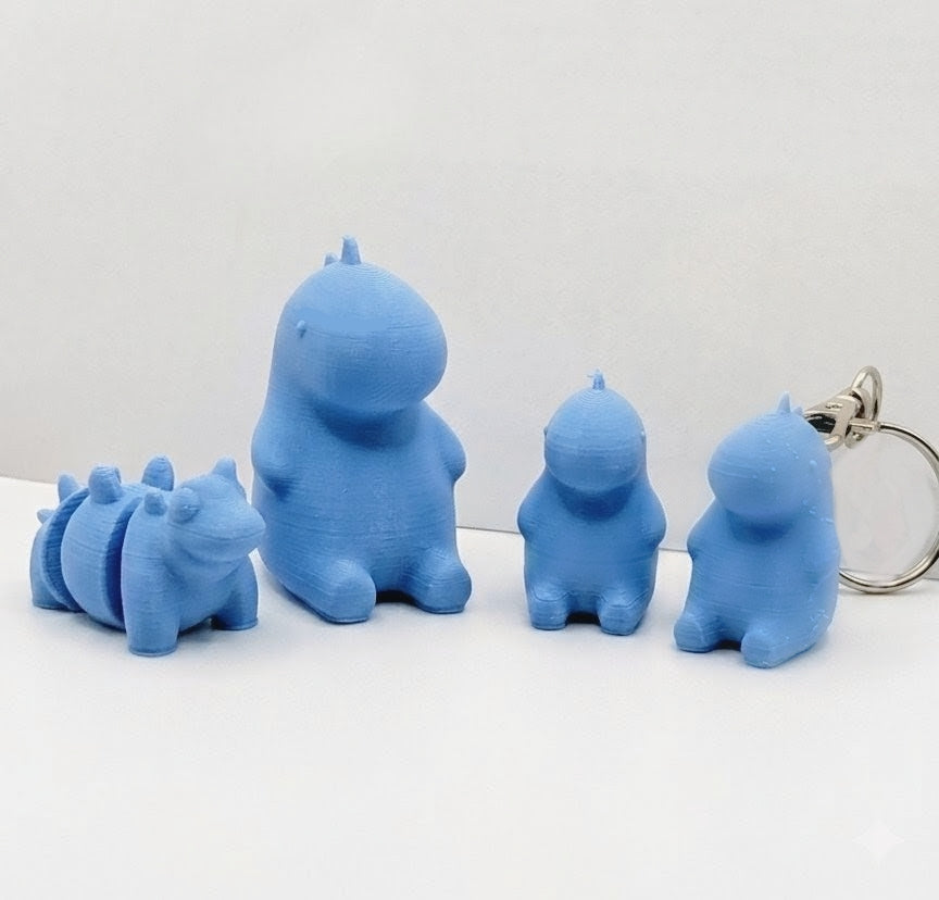 3D printed Mini Dino's