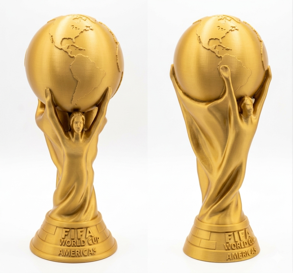 3D printed World Cup Trophy
