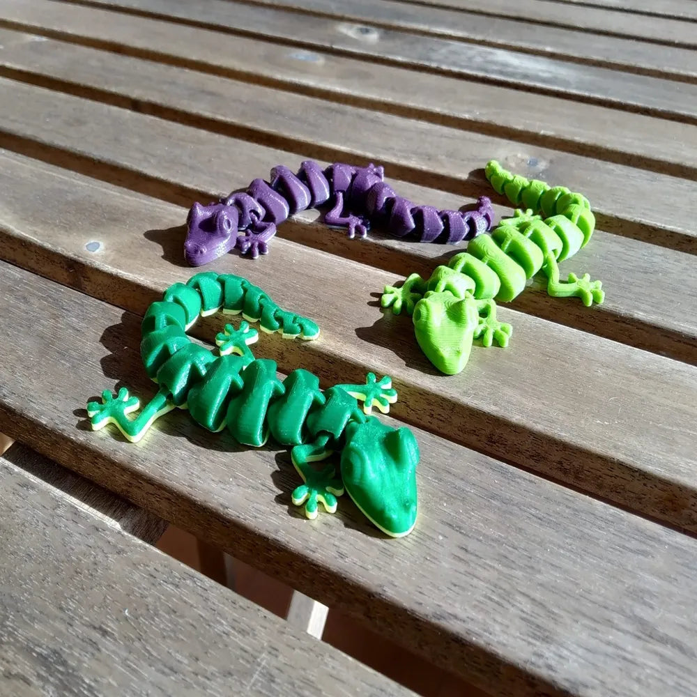 3D Printed Flexi Lizard